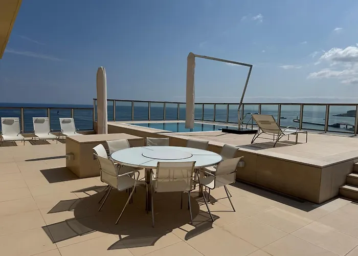 Luxury Seafront Penthouse With Private Pool & Breathtaking Panoramic Sea Views Sliema